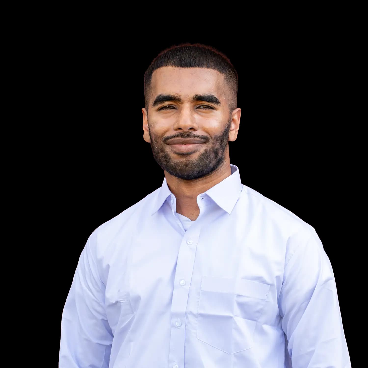Porträt von Haseeb
